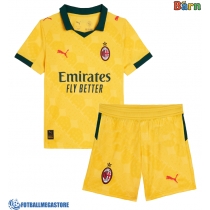 Fotballdrakt Barn AC Milan Santiago Gimenez #7 Tredjedraktsett 2025-26 Kortermet (+ Korte bukser)